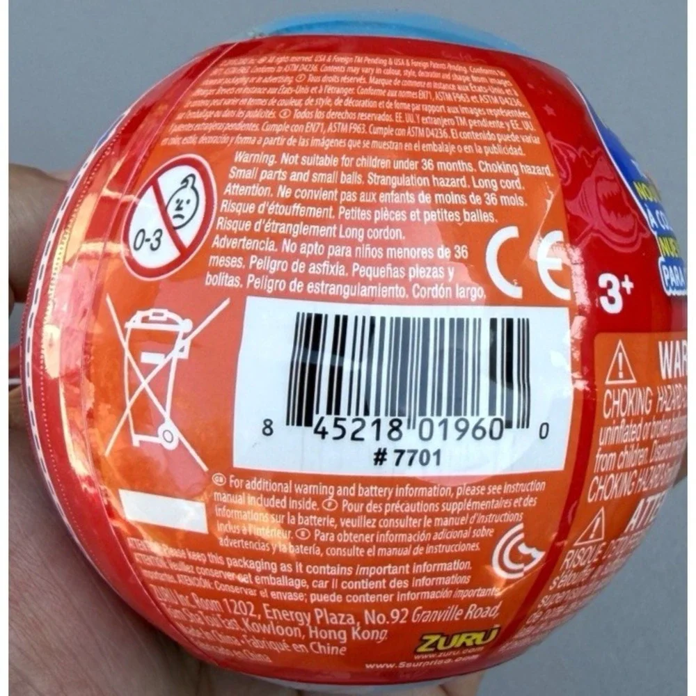 ZURU 5 Surprise Mystery Toy Balls Lot Of 4 New Sealed